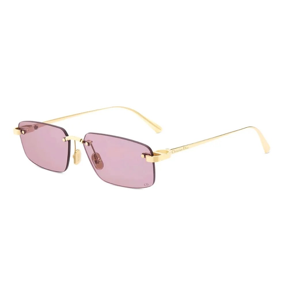 Dior CDior S4U - C0G0 - 57 Lunettes de soleil Or Rectangle