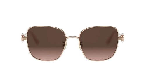 Dior DIORTRIBALES S1U - D0F2 - 55 Lunettes de soleil Or rose Arrondi