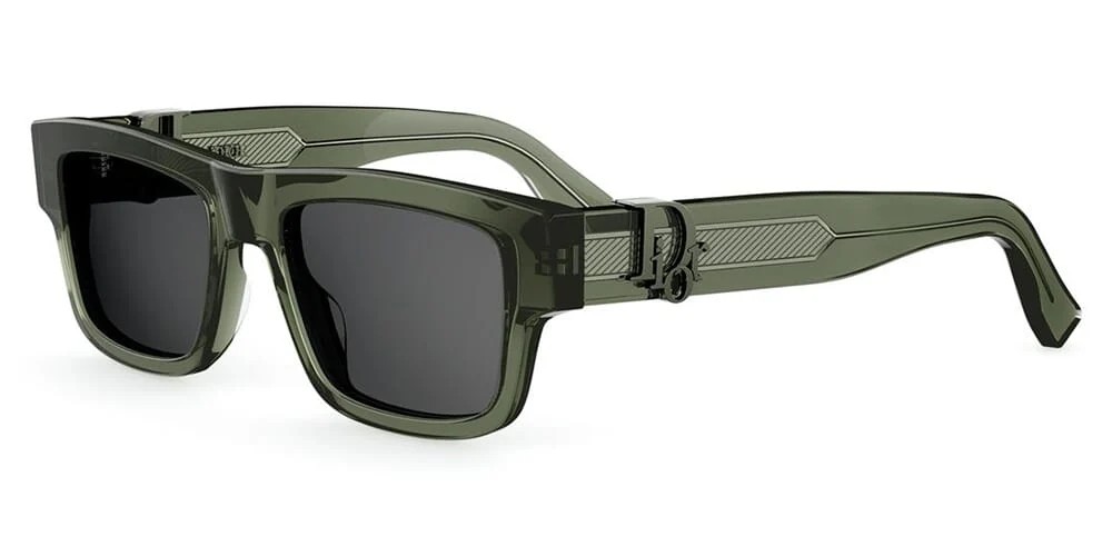 Dior DIOR OBLIQUE S3F - 55A0 - 55 Lunettes de soleil Vert Angulaire