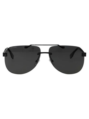 Fendi FE40115U - 02R - 61 - AVEC DES VERRES POLARISÉS Lunettes de soleil Noir mat Pilote (Aviateur)
