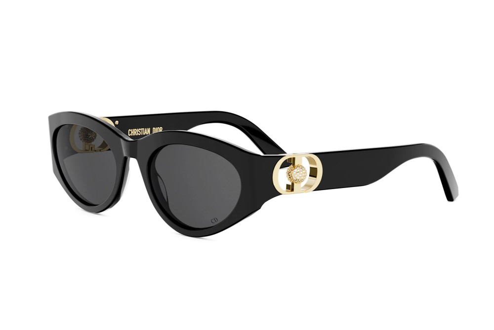 Dior 30MONTAIGNE B7I - 10A0 - 54 Lunettes de soleil Noir Ovale