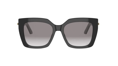 Dior CDIOR S5I - 10A1 - 55 Lunettes de soleil Noir Carré