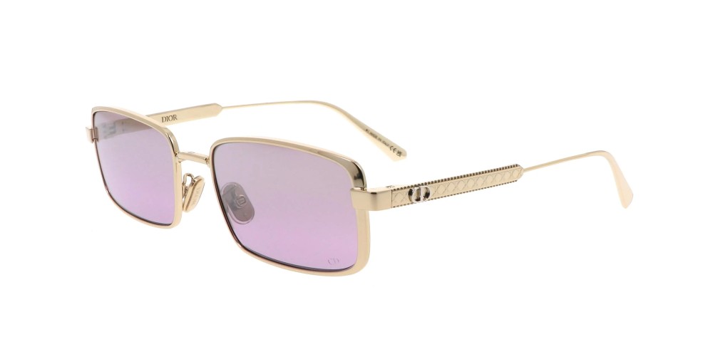 Dior DIORCANNAGE S2U - C0G6 - 55 Lunettes de soleil Or Rectangle