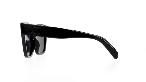 Celine CL40253I 01A - 01A - 55 Lunettes de soleil Noir Angulaire