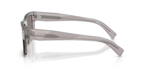 PRADA PR 19WS - 10J80Q - 52 Lunettes de soleil Hématite Rectangle