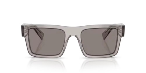PRADA PR 19WS - 10J80Q - 52 Lunettes de soleil Hématite Rectangle