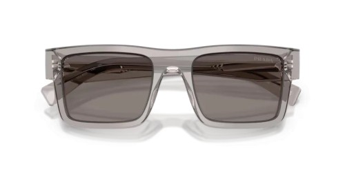 PRADA PR 19WS - 10J80Q - 52 Lunettes de soleil Hématite Rectangle