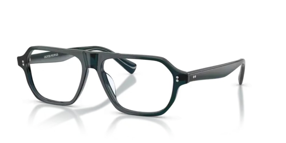 OLIVER PEOPLES OV5616U - 1819 - 56 Cadres optiques Bleu-vert de minuit Irrégulier
