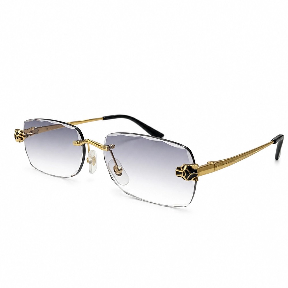 Cartier CT0418O with Diamond Cut Lenses Style - 001 - 58 - LIMITED EDITION Lunettes de soleil Or Rectangle