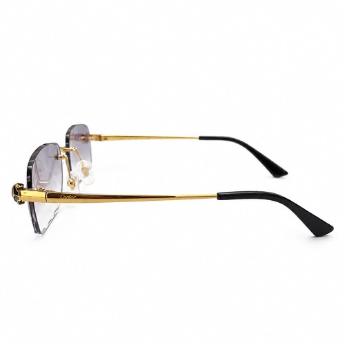 Cartier CT0418O with Diamond Cut Lenses Style - 001 - 58 - LIMITED EDITION Lunettes de soleil Or Rectangle