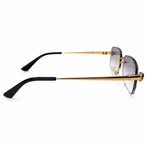 Cartier CT0418O with Diamond Cut Lenses Style - 001 - 58 - LIMITED EDITION Lunettes de soleil Or Rectangle