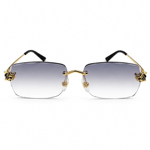 Cartier CT0418O with Diamond Cut Lenses Style - 001 - 58 - LIMITED EDITION Lunettes de soleil Or Rectangle