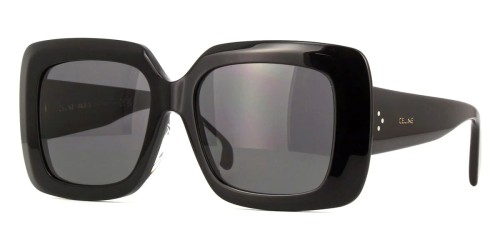 Celine CL40263F - 01A - 54 Lunettes de soleil Noir Angulaire