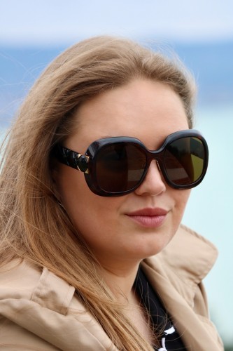 Dior LADY 95.22 R2F - 20C0 Z - 58 Lunettes de soleil Havana Square