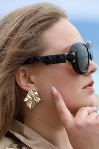 Dior LADY 95.22 R2F - 20C0 Z - 58 Lunettes de soleil Havana Square