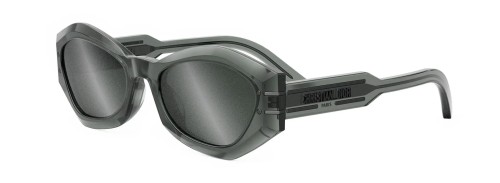Dior DIORSIGNATURE B1U - 45A7 WO - 55 Lunettes de soleil Gris Ovale