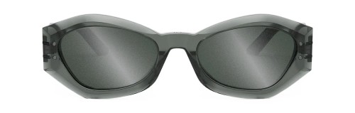 Dior DIORSIGNATURE B1U - 45A7 WO - 55 Lunettes de soleil Gris Ovale