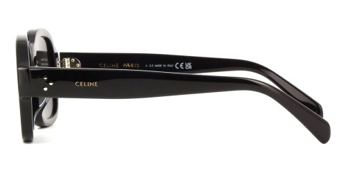 Celine CL40266U - 01A - 53 Lunettes de soleil Noir Angulaire
