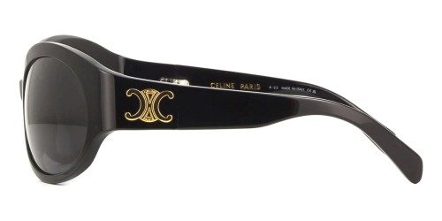 Celine CL40271I - 01A - 62 Lunettes de soleil Noir Ovale