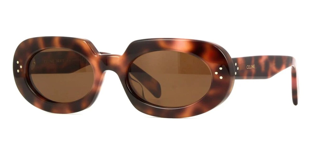 Celine CL40276U - 53E - 54 Lunettes de soleil Havana Cat Eye