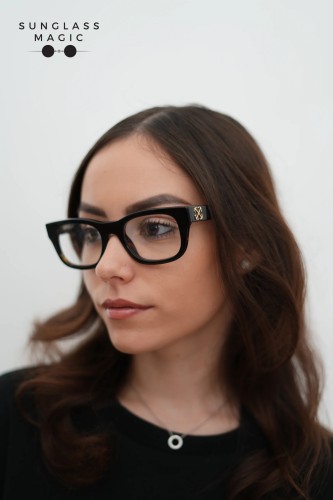 Off-White OERJ07N (STYLE 7N) - 1000 - 51 Cadres optiques Noir Angulaire