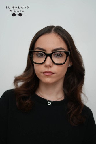 Off-White OERJ07P (STYLE 7P) - 1300 - 52 Cadres optiques Noir Angulaire