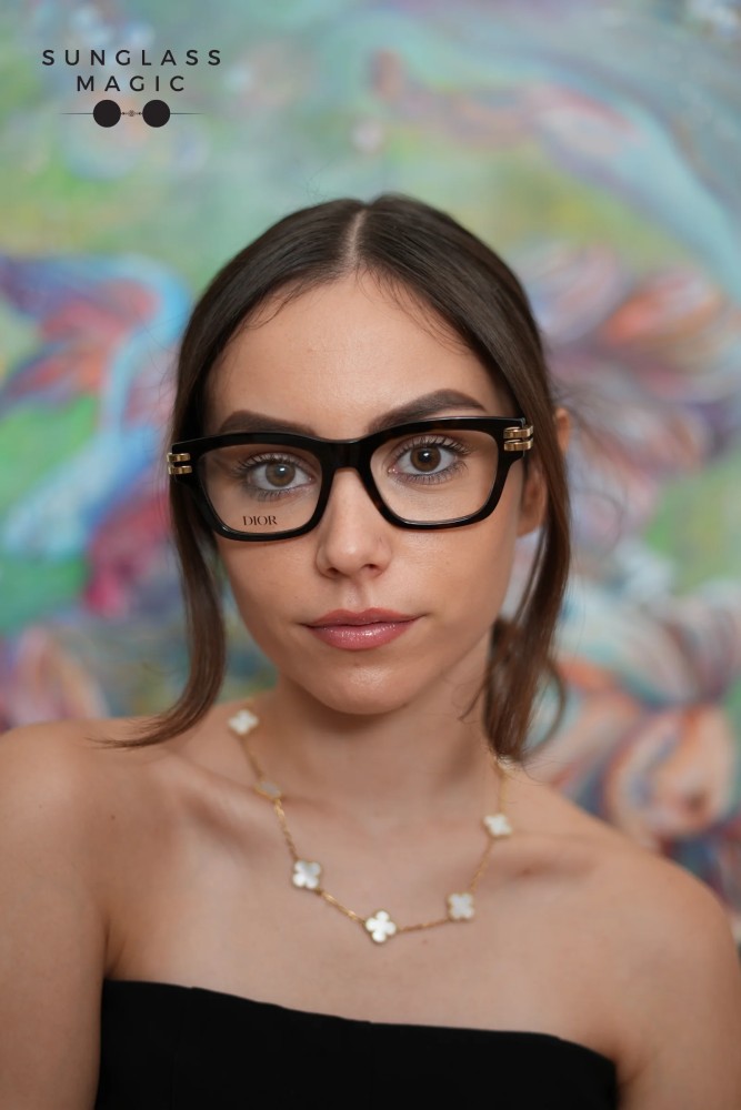 Dior CDIORO S2I - 2000 - 52 Cadres optiques Havane foncé Angulaire