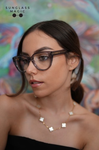 Dior DIORPRISMEO B1I - 4500 - 52 Cadres optiques Gris Papillon