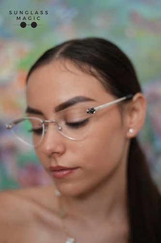 Cartier CT0448O - 002 - 60 Cadres optiques Argent, Noir Spécial