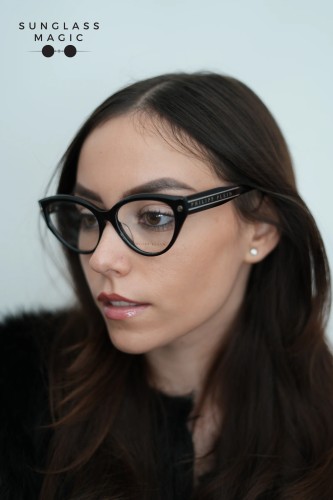 Philipp Plein VPP052 CATEYES - 0700 - 54 Cadres optiques Noir Œil de chat