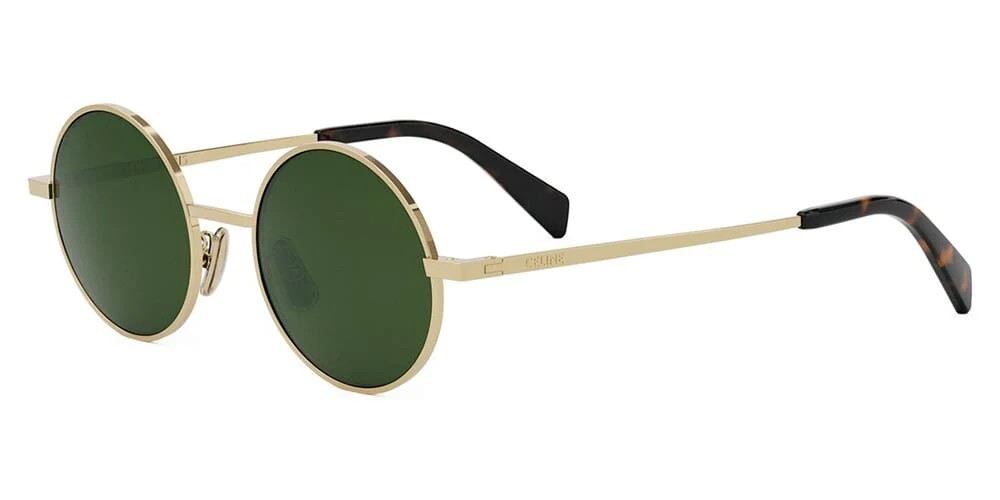 Celine CL40306U - 30N - 47 Lunettes de soleil Or Rond