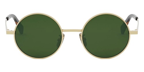 Celine CL40306U - 30N - 47 Lunettes de soleil Or Rond