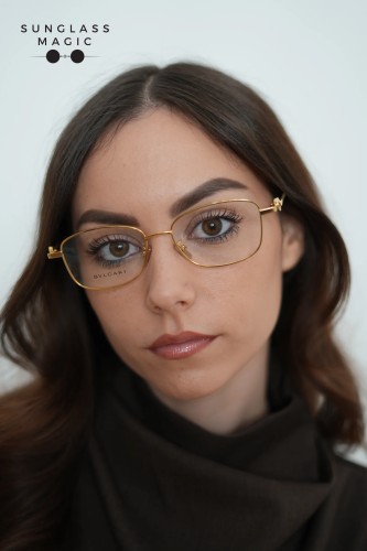 Bvlgari BV50036F - 028 - 53 Cadres optiques Rose Angulaire