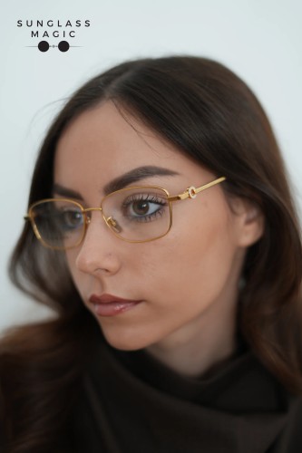 Bvlgari BV50036F - 028 - 53 Cadres optiques Rose Angulaire