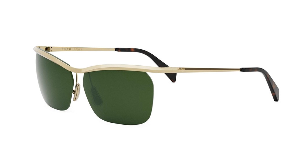 Celine CL40307U - 30N - 62 Lunettes de soleil Or Angulaire