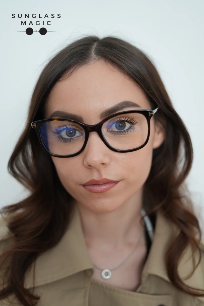 Tom Ford TF6089-B - 052 - 54 - AVEC DES VERRES À FILTRE ANTI LUMIÈRE BLEU-VIOLET Cadres optiques