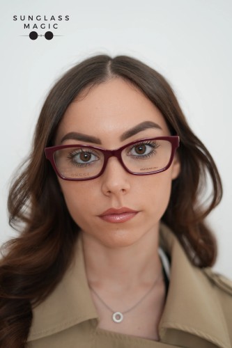 Gucci GG0635O - 003 - 51 Cadres optiques Rouge Angulaire