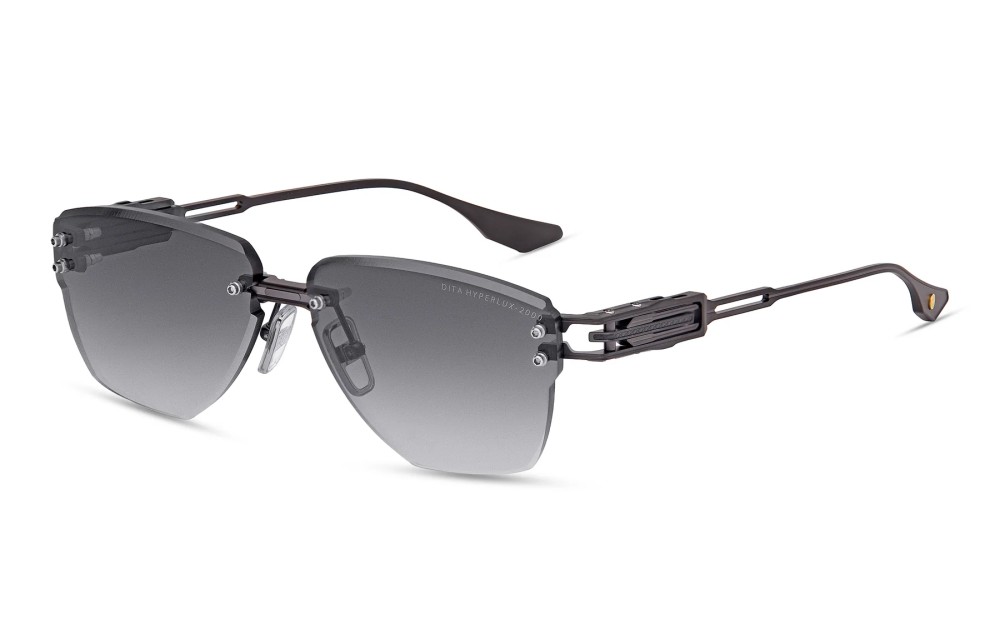 Dita HYPERLUX-2000 DTS197-A - 01 - 58 Lunettes de soleil Fer noir - noir Forme géométrique
