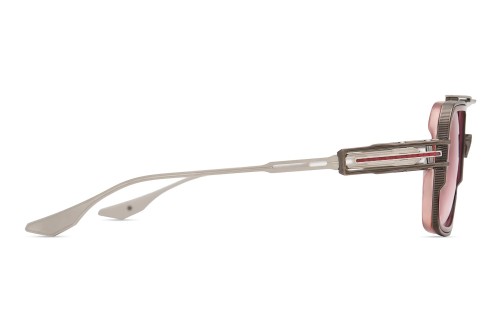 Dita HYPERLUX-1000 DTS470-A - 03 - 58 Lunettes de soleil Cacao vieilli - argent mat Pilote (Aviateur)