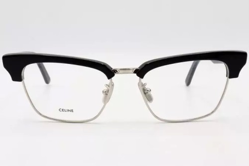 Celine CL50026U - 016 - 53 Cadres optiques Noir, Or Angulaire