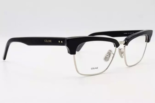 Celine CL50026U - 016 - 53 Cadres optiques Noir, Or Angulaire