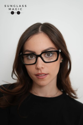 PRADA PR D05V - 20G1O1 - 53 Cadres optiques Noir Rectangle