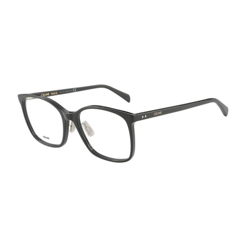 Celine CL50027J - 001 - 55 - AVEC DES VERRES À FILTRE ANTI LUMIÈRE BLEU-VIOLET Cadres optiques Noir Coussin arrondi