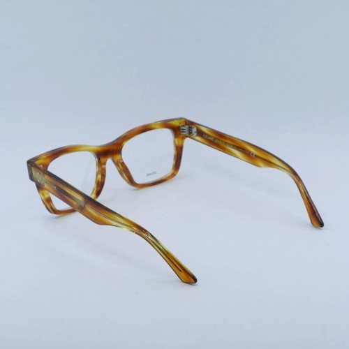 Celine CL50039I - 056 - 50 Cadres optiques Rayé marron/miel Angulaire