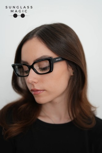 Jimmy Choo JC3018B - ​5000 - ​53 Cadres optiques Noir Œil de chat