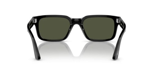 Persol PO3272S - 95/31 - 55 Lunettes de soleil Noir Rectangle
