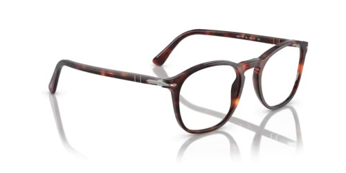 Persol PO3007VM - 24 - 52 Cadres optiques Havane Angulaire