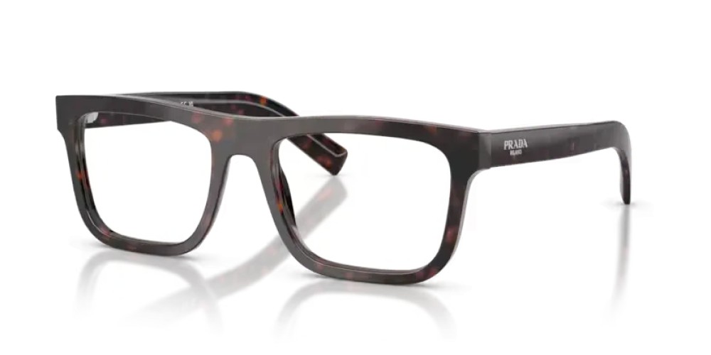 PRADA PR C03V - 17N1O1 - 55 Cadres optiques Racine écaille Coussin