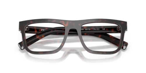 PRADA PR C03V - 17N1O1 - 55 Cadres optiques Racine écaille Coussin