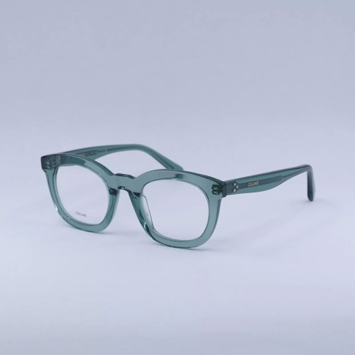 Celine CL5004IN - 093 - 48 Cadres optiques Bleu, Transparent Angulaire